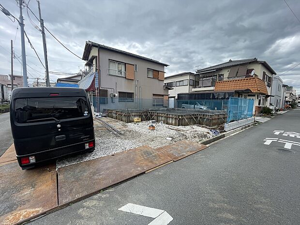 基礎工事始まりました！