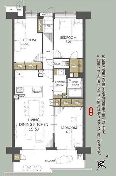間取り：322000608359