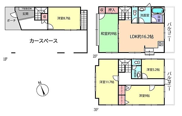 間取り：322000635077