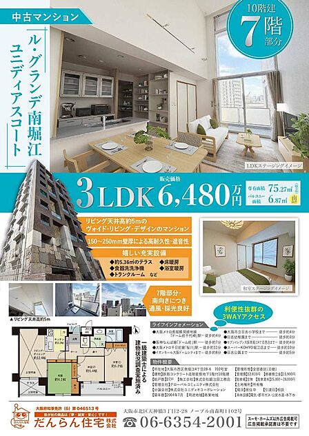 3LDK 間取り