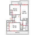 ルッソ南堀江8階12.3万円