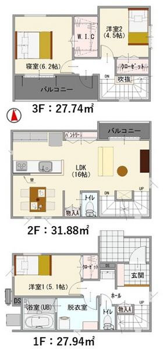 間取りは生活のしやすさを重視。家族みんなが気持ちよく過ごすための構造と使いやすい間取りを実現。