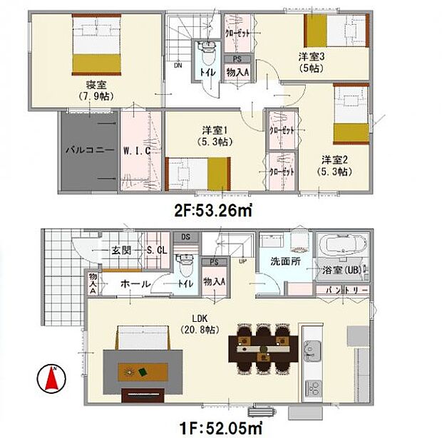 間取りは生活のしやすさを重視。家族みんなが気持ちよく過ごすための構造と使いやすい間取りを実現。