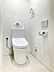 トイレ：【新品】快適な温水洗浄便座付！いつも使うトイレだからこそこだわりたいポイントですね。