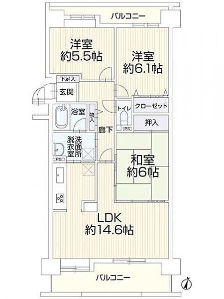 間取り：323000519651