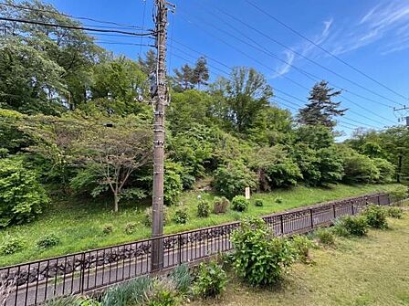 《眺望》目の前には自然が広がっていて、心落ち着く風景です♪