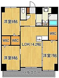 クレスト南小倉 8階