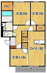 アムール中井 3階
