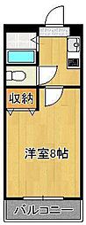 間取図画像 1K