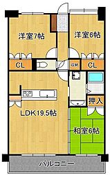 シャトレ大手町N棟 13階