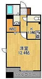 ユーフォリウムマタマ 1Kの間取図画像