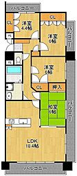 シャトレ大手町N棟 8階