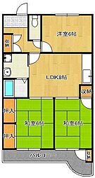 グッタープラッツ緑ヶ丘1番館 4階