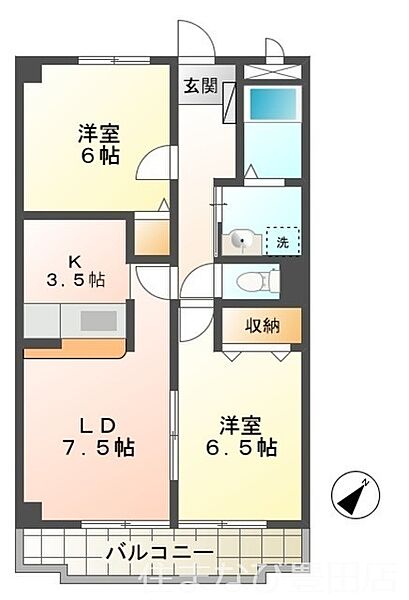 同じ建物の物件間取り写真 - ID:223031736435