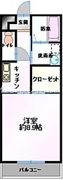 間取図画像 1K