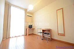 レオパレスウィッシュ日之出 2階1Kのリビング/ダイニング