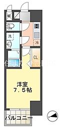 S-RESIDENCE豊田avanta（アヴァンタ） 3階1Kの間取り