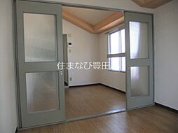 プリンセス豊田 6階2Kのリビング/ダイニング