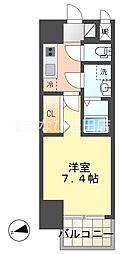 S-RESIDENCE豊田アヴァンタ 1Kの間取図画像