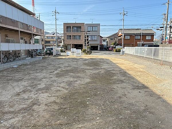 看板設置後