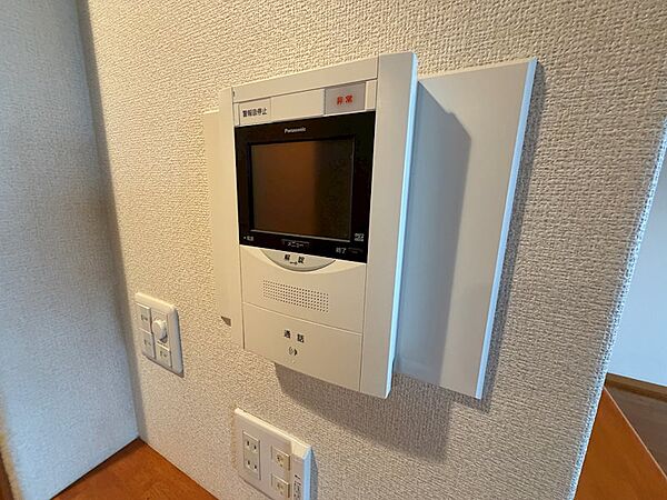 モニタ付インターホン、オートロック