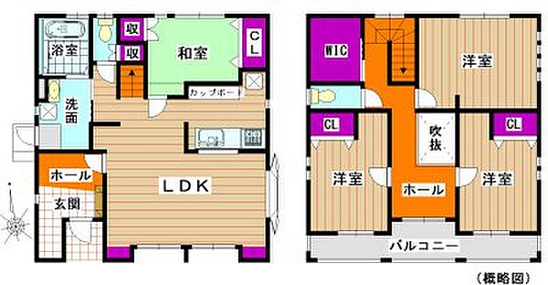 間取り：324000016784