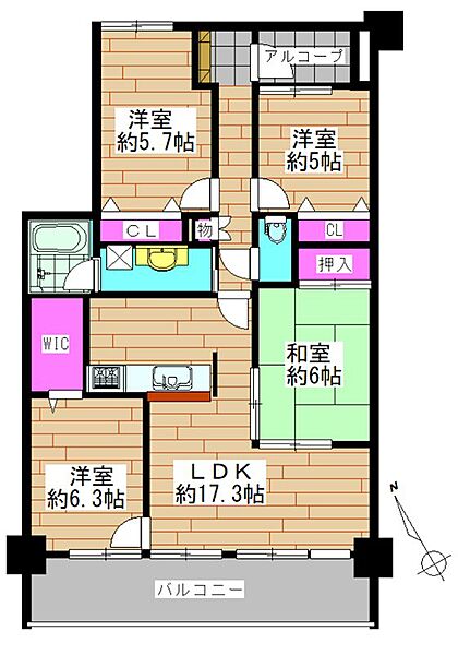間取り：324000027208