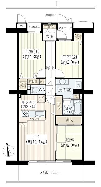 間取り：324000028689