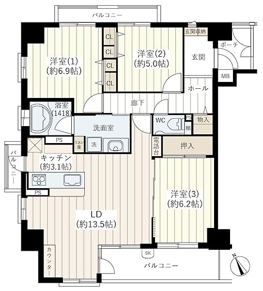 間取り：324000029540
