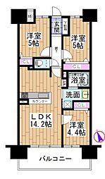 間取図画像 3LDK