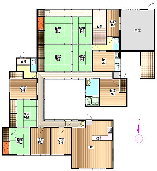 間取り：324000017454