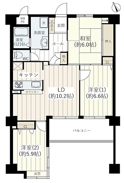 間取り：324000029376