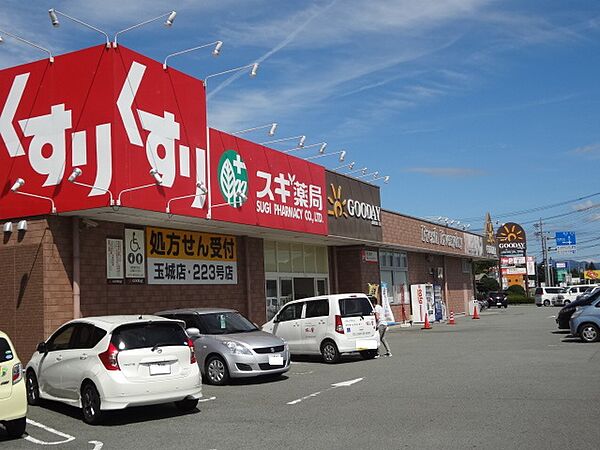 グッディ玉城店（713m）