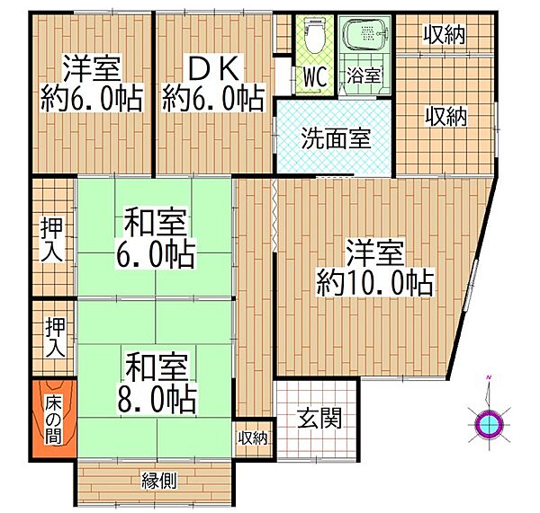 間取り：321000077585