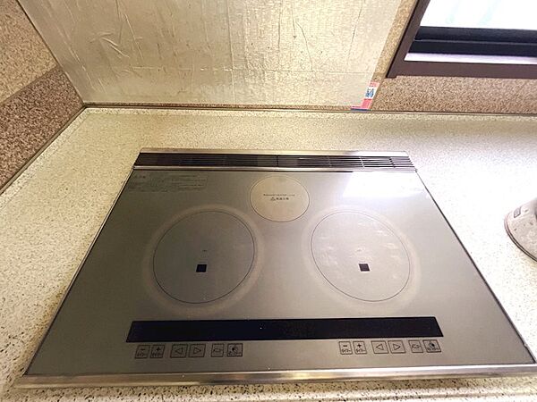 【コンロ】火が出ないIHコンロ！オール電化の物件になります！