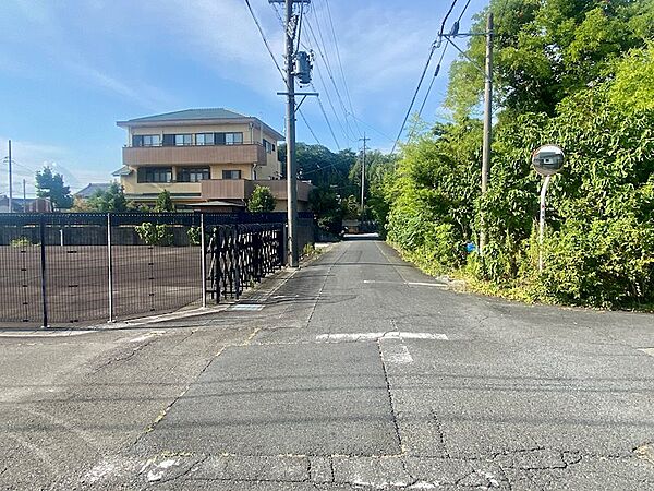 東側道路