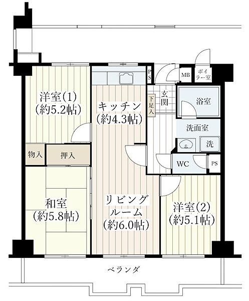 間取り：323000511930