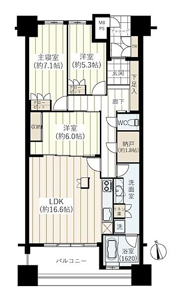 間取り：323000515404