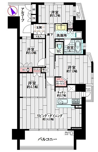 間取り：323000456198