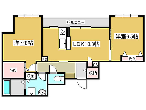 同じ建物の物件間取り写真 - ID:228045462181