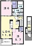 揖保郡太子町馬場 2階建 築6年のイメージ