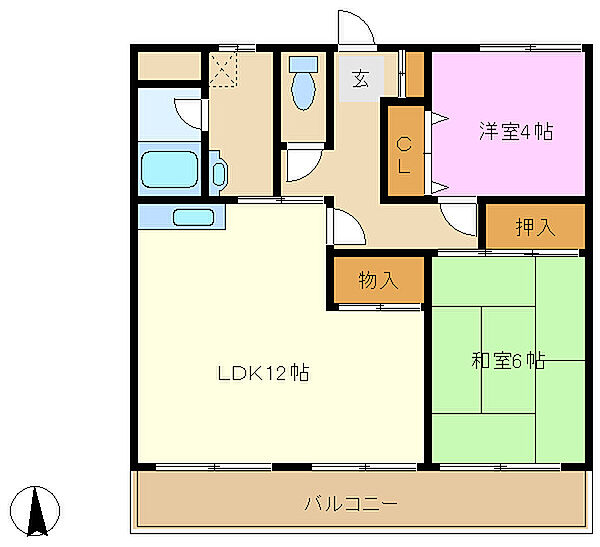 同じ建物の物件間取り写真 - ID:228047930337