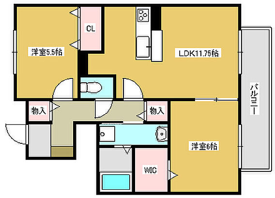 ラフィーネ古田_間取り_0
