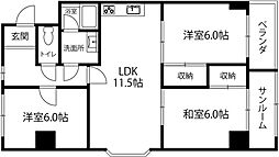 サンシャトー泉ヶ丘 2階/201号室