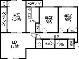 クリオ円光寺 3階/305号室