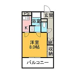 ウイングカナザワ1 4階/410号室
