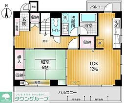 シャングリラ元町 4SLDKの間取図画像
