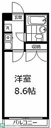 間取図画像 1K