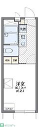 レオパレス和田 1Kの間取図画像