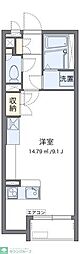 ミランダ古泉 ワンルームの間取図画像